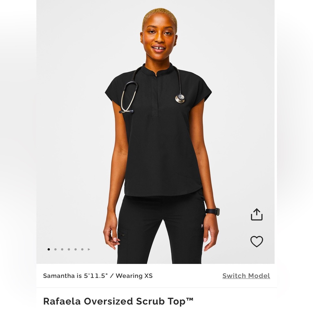 Rafaela oversized scrub tops, pre loved, non smoking and no pets home